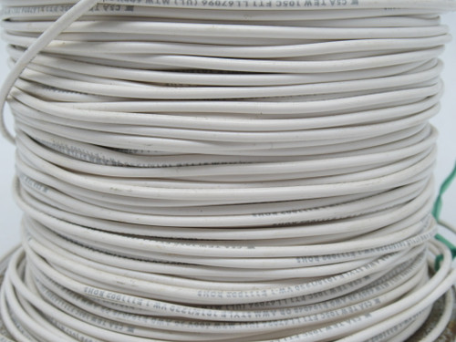 Generic TEW/MTW Hook-Up Wire 20AWG 600V 1015/1230 AWM White LENGTH REMOVED NOP