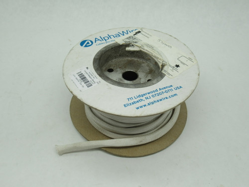 Alpha Wire PF2402NA005 Fiberglass Sleeving 0.258" ID LENGTH REMOVED NOP