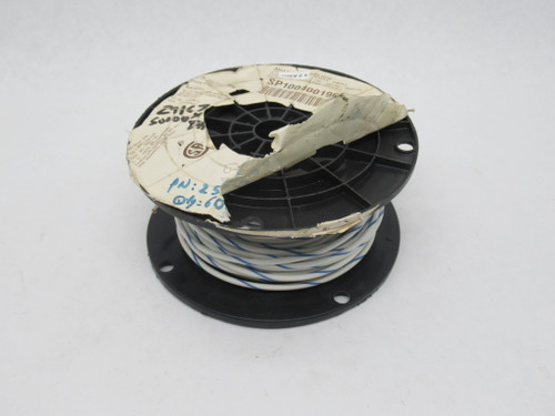 Industrial Wire Anixter 6G-1201-25 Hook-Up Wire White/Blue LENGTH REMOVED NOP