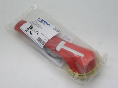Socomec 143E3813 Rotary Pistol Disconnect Handle 0-1 S3 Red/Yellow HOLEY BAG NWB