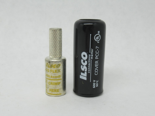 Ilsco F2C-4/0-4/0 Pin Adapter C/W Cover 4/0 Flex 250 kcmil Yellow NOP