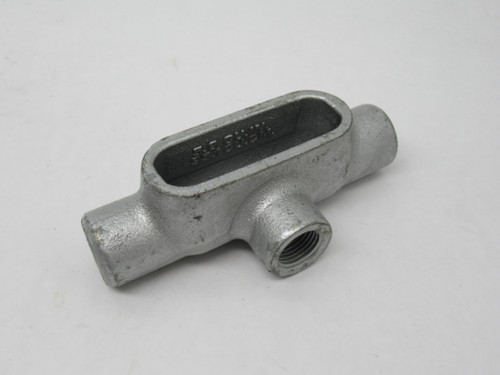 Crouse-Hinds T-17 Form 7 T-Shape Conduit Body 1/2" SHELF WEAR NOP