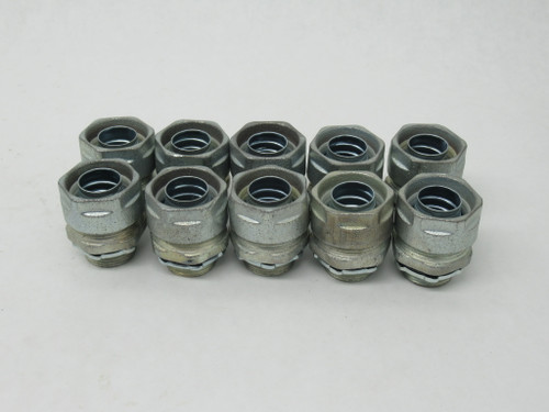 Emerson O-Z/Gedney 4Q75 Liquid-Tight Fitting 3/4" 10-Pack SHELF WEAR NEW