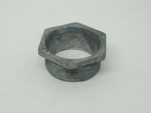 Bridgeport 1107-DC Die-Cast Zinc Conduit Nipple 2" NOP