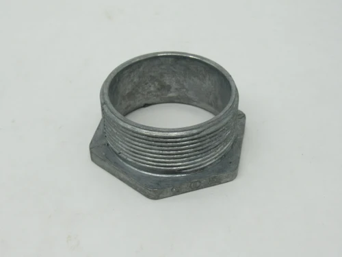 Bridgeport 1107-DC Die-Cast Zinc Conduit Nipple 2" NOP