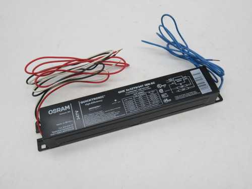 Osram QHE2x32T8/347 ISN-SC Instant Start Ballast T8 347V 50/60Hz SHELF WEAR NOP