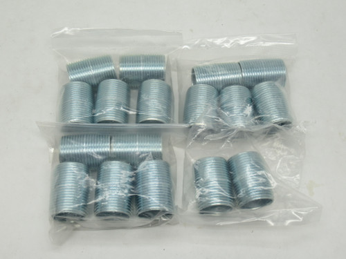 Confit GN20CL Conduit Pipe Nipple 3/4" Close Lot of 17 NEW