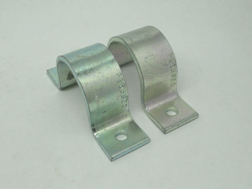 Unistrut P2558-20EG Electrogalvanized Steel Pipe Strap 2" Lot of 2 NOP