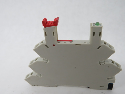 ABB CR-S110/125VADC1SZ 1SVR405521R6200 Relay Socket Input:110-125VAC/DC USED
