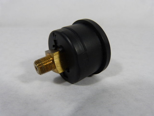 Noshok 15-110-30-psi/kPa-1/8-BLFF Pressure Gauge 0-30 psi 0-200kPa 1/8" NPT USED