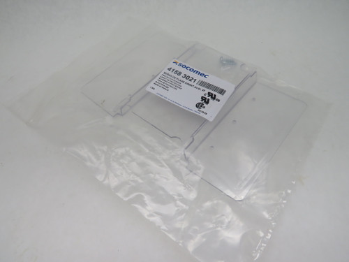 Socomec 41583021 3 Pole Terminal Protective Screen for Disconnect HOLEY BAG NWB