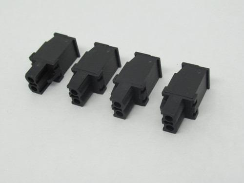 Phoenix Contact MVSTBR-2.5/2-ST-5.08BK PCB Connector 12A Black Lot of 4 USED