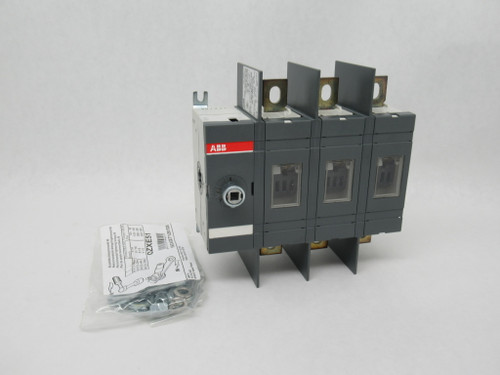 ABB OT200U03 Non-Fusible Disconnect Switch 200A 600V 3-Pole NEW