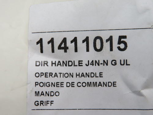 Socomec 11411015 DIR HANDLE J4N-N G UL Changeover Handle HOLEY BAG NWB