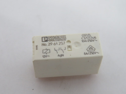 Phoenix Contact 2961257 REL-MR-12DC/21-21 Power Relay 12VDC 10/8A 8 Pin NOP