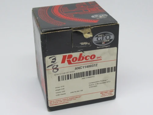 Robco Inc. 1140-3/8 Compression Packaging Genuine GFO *Cut Length* 6.75 ft NEW