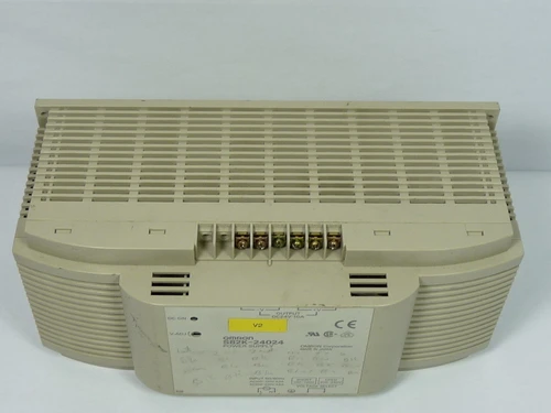 Omron S82K-24024 Power Supply 10A 24VDC 120/240 VAC USED
