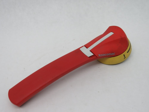 Socomec 143E3111 External Disconnect Handle 0-1 S3 Red/Yellow USED