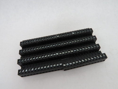 Dinkle 5ESDV-14P-BK PCB Connector 300V 15A 14-Position Black Lot of 8 USED