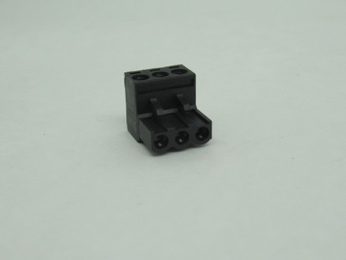Dinkle 5ESDV-03P-BK PCB Connector 300V 15A 3-Position Black Lot of 6 USED