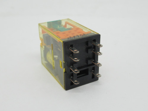 IDEC RU2S-D-D12 Plug-In Relay 12VDC 10A@250VAC/30VDC 8-Blade USED