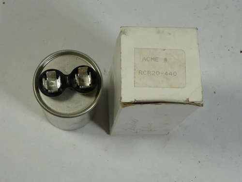 CSC 325P206H44M30N4X Round Capacitor 20uf 440VAC 50/60Hz RCR20-440 NEW