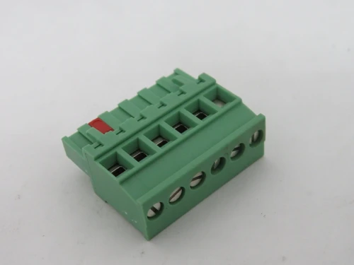 Phoenix Contact 1792281 MVSTBR-2.5/6-ST-5.08 Green PCB Connector 6 Position USED