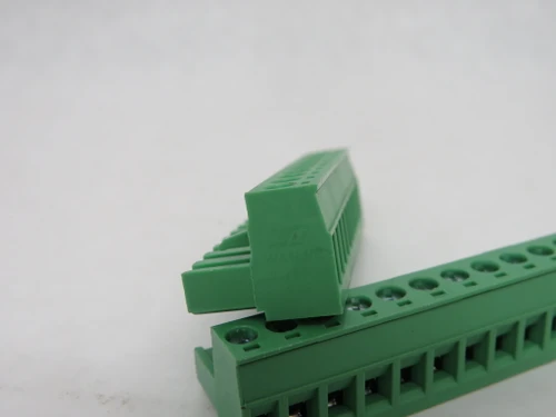 Wanjie WJ2EDGK-5.08-11P Green PCB Connector 11-Position Lot of 12 USED