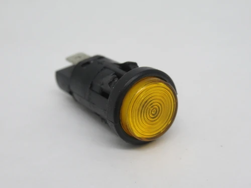Ledtronics PFS50-0UY-028V-T LED Panel Indicator 28VDC Yellow/Amber USED