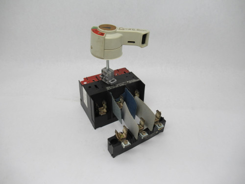 Klockner-Moeller P2-30/F Disconnect Switch with Handle 30A 600V 3-Pole USED
