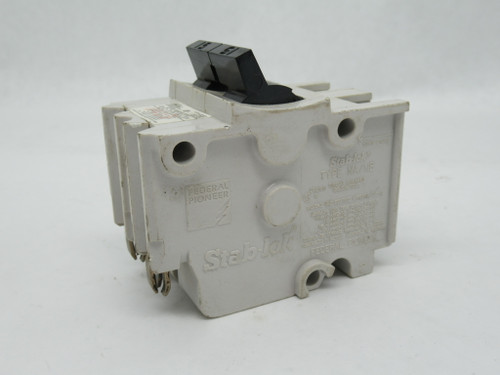 Federal Pioneer NA215 Circuit Breaker 15A 120/240V 2-Pole White SHELF WEAR USED