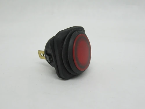 SCI R13-203B84-01-BRRN5 Illuminated Rocker Switch 3P SPST Red Lot of 5 USED