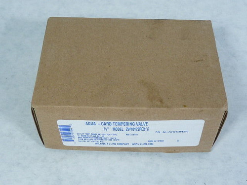 Zurn 34-ZW10172PEX1C Aqua-Gard Tempering Valve 145PSI 18GPM 3/4" NEW