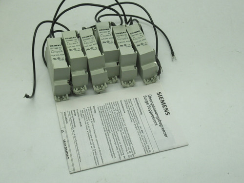 Siemens 3TX7462-3U Surge Suppressor 240-400VAC Lot Of 6 NEW