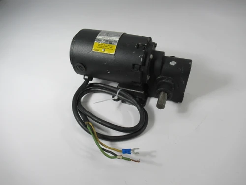 Baldor GP3001 DC Gearmotor 10:1 17 lb-in 1/15HP 173RPM 30-BA-0 TENV 0.8A USED