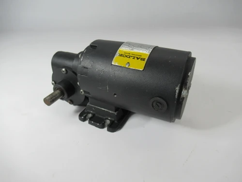 Baldor GP3001 DC Gearmotor 10:1 17 lb-in 1/15HP 173RPM 30-BA-0 TENV 0.8A USED
