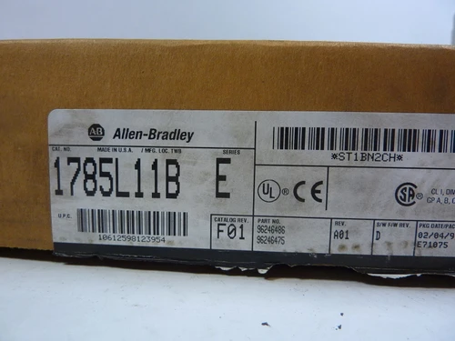 Allen-Bradley 1785-L11B Series E Processor Module 5/11 8K NEW