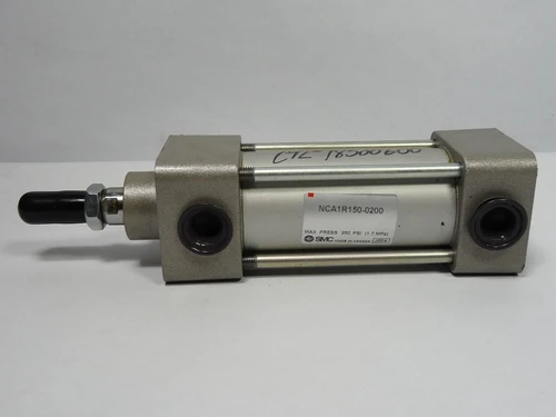 SMC NCA1R150-0200 Double Acting Pneumatic Cylinder 1.5" B 6" S SHELF WEAR NOP