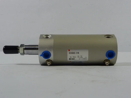 SMC NCDGBA50-0188 Air Cylinder 2" Bore 1.88" Stroke 145psi SHELF WEAR NOP