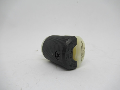 Hubbell HBL4570C Twist Lock Plug 15A 250V 3W 2P USED