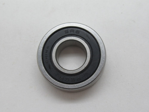 Peer SR6-2RS Deep Groove Ball Bearing 7/8" OD 3/8" Bore 9/32" W NOP