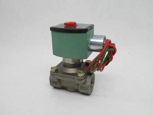 Asco 8210G30V Solenoid Valve 1/2" NPT 150 psi 240V 60Hz 208-220V 50Hz NOP