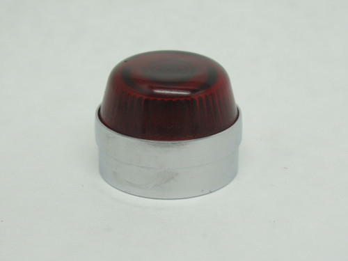 Eaton Cutler-Hammer 10250TC7N Glass Indicator Light Lens Red USED