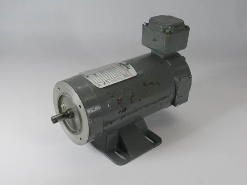 Boston APM933AT-B 1/3HP 1750RPM 90VDC 42CYZ TENV 3.2A W/O Key USED