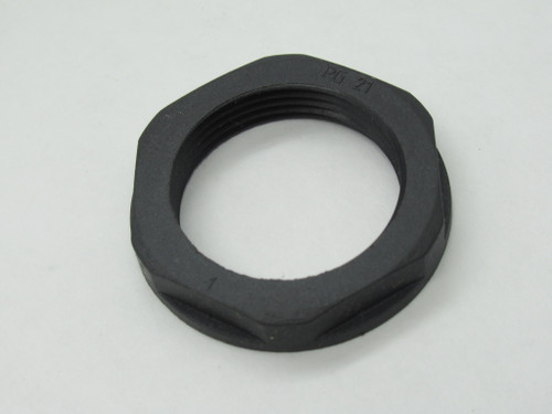 Ortac ROSB06 Polyamide Hexagonal Lock Nut with Collar PG 21 Black Lot of 142 NOP