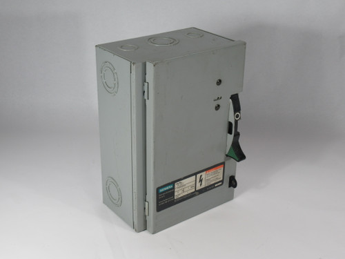 Siemens SE321 Service Entrance Switch 30A 240V 3-Pole SHELF WEAR NOP