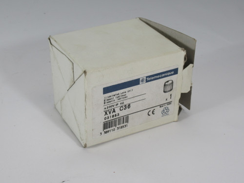Telemecanique XVA-C36 Signaling Light Body 240V 7W Max Blue BOX DAMAGE NEW