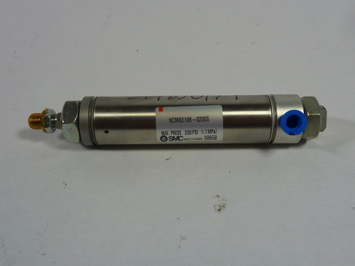 SMC NCMKE106-0200S Air Cylinder 1-1/16" Bore  2" Stroke SHELF WEAR NOP