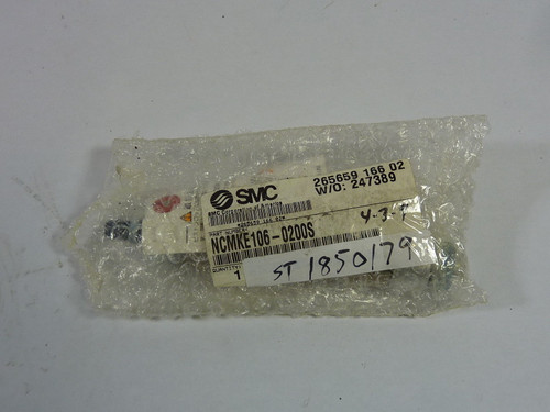 SMC NCMKE106-0200S Air Cylinder 1-1/16" Bore 2" Stroke SHELF WEAR NWB