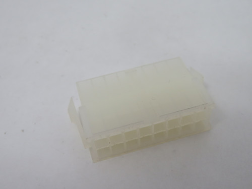 Molex 39-01-2161 Mini-Fit Jr. Plug Housing Dual Row 16 Circuit Natural Lot/3 NOP